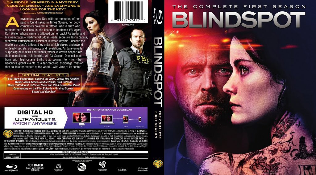 Reseña Blindspot (1ra temporada) por Kassfinol