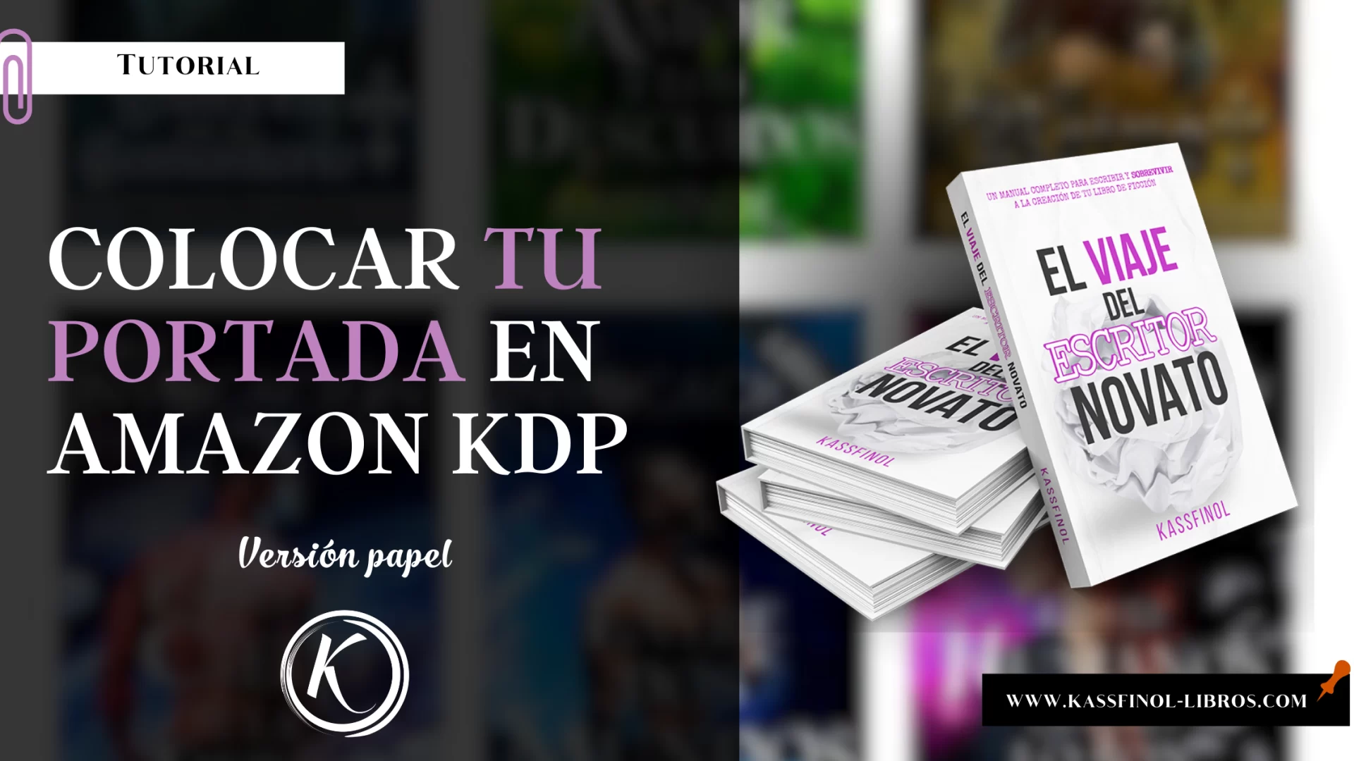 Colocar portada en Amazon KDP