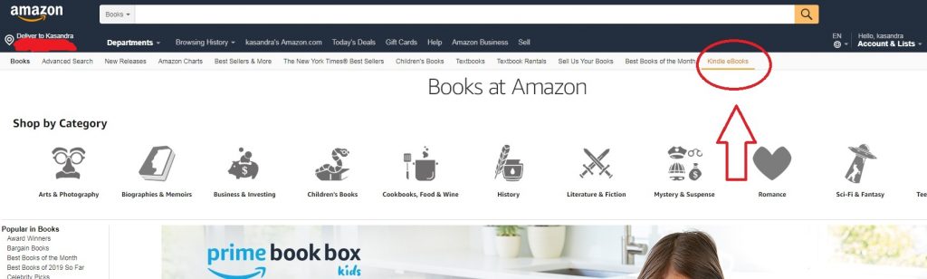 Descargar libros gratis en Amazon Kindle