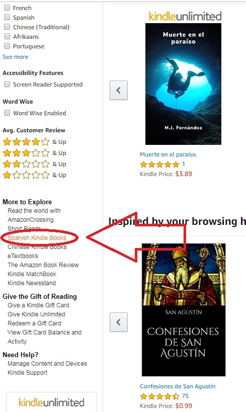 Descargar libros gratis en Amazon Kindle