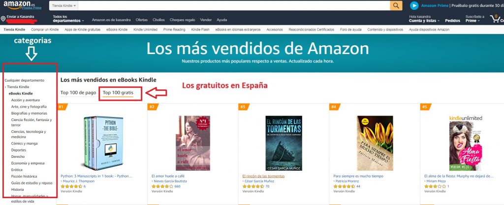 mas vendidos de espana tutorial libros gratis 