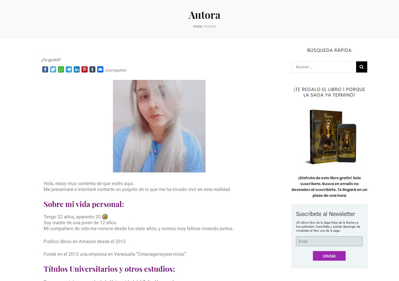 pagina de autora