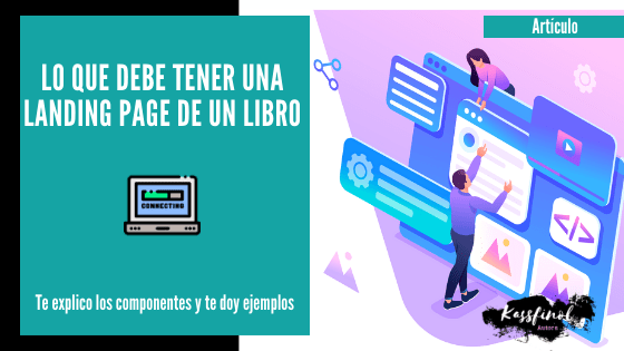 lo que debe tener una landing page de un libro