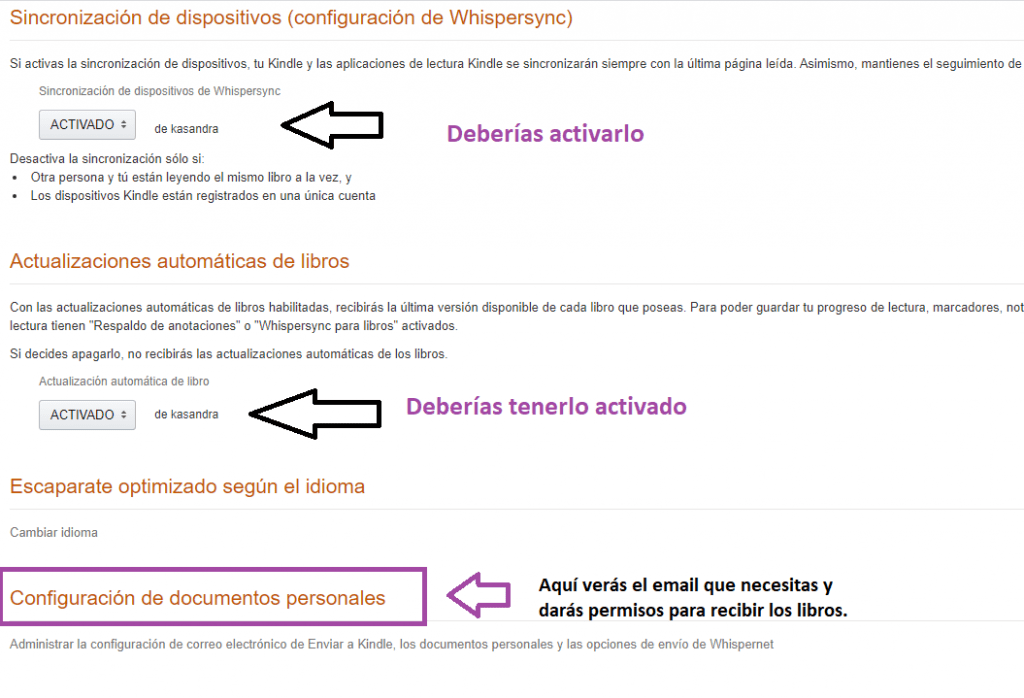 paso 3 Aprende como enviar libros al Kindle via email