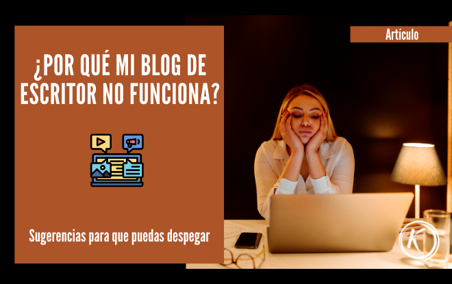 Por qué mi blog de escritor no funciona