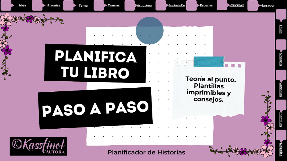 Planifica tu libro paso a paso