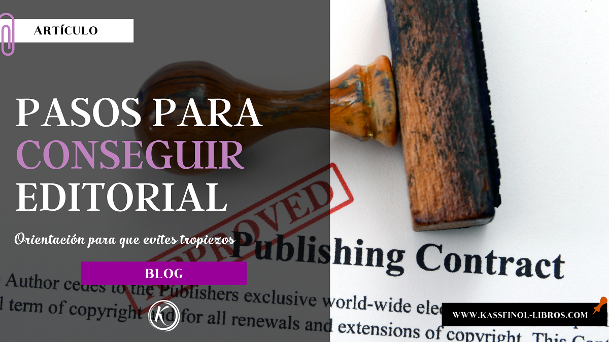 Pasos para conseguir editorial