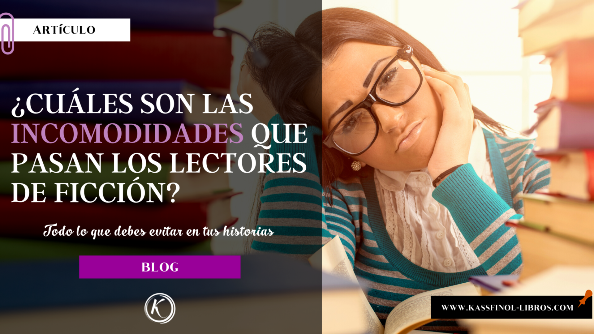 Cuáles son las incomodidades que pasan los lectores de ficción