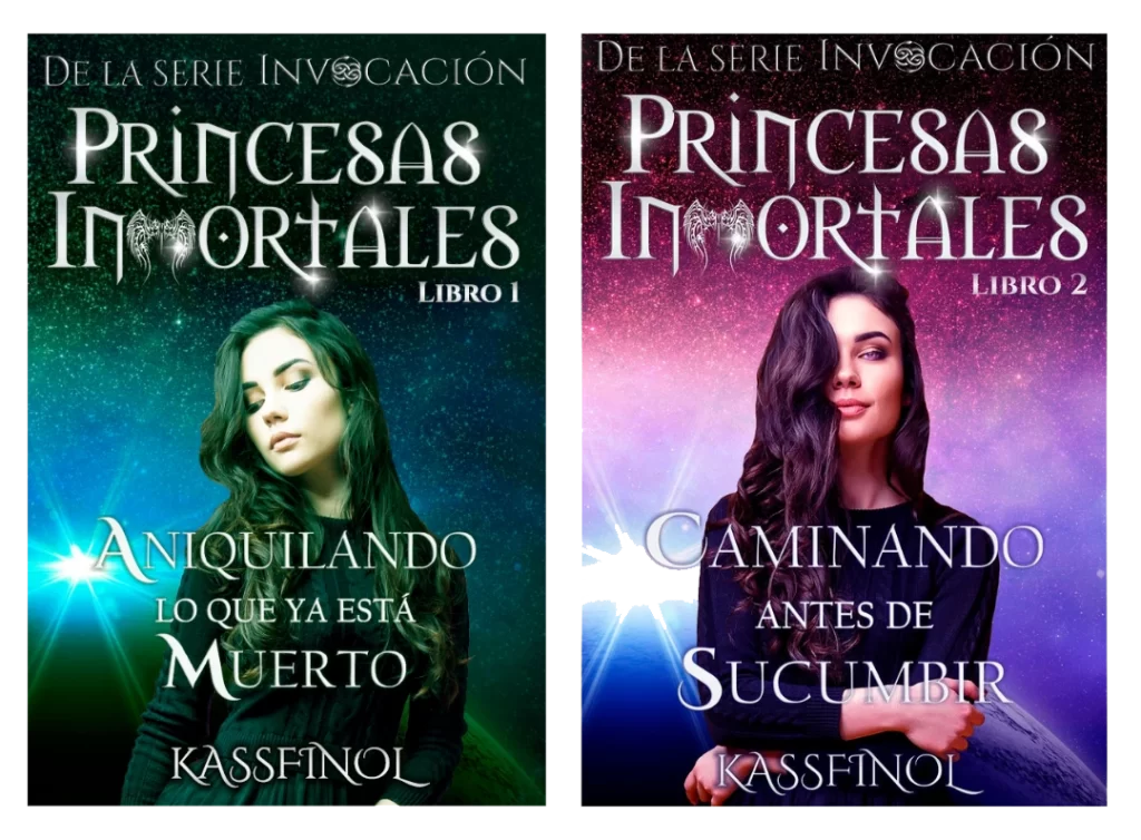 Novelas de Romance Paranormal de Kassfinol biologia princesas inmortales de autora venezolana kassfinol