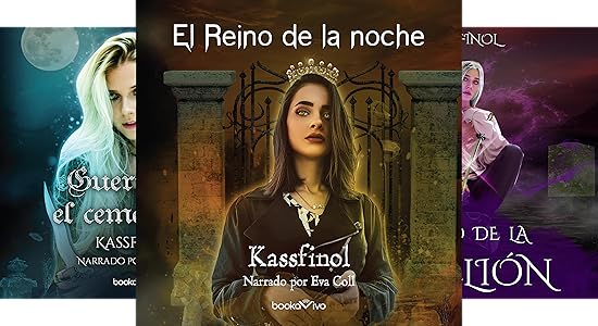 Saga hijos de la noche de kassfinol en audilibros Amazon