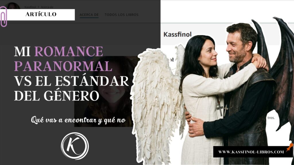 Mi romance paranormal vs el estándar del género