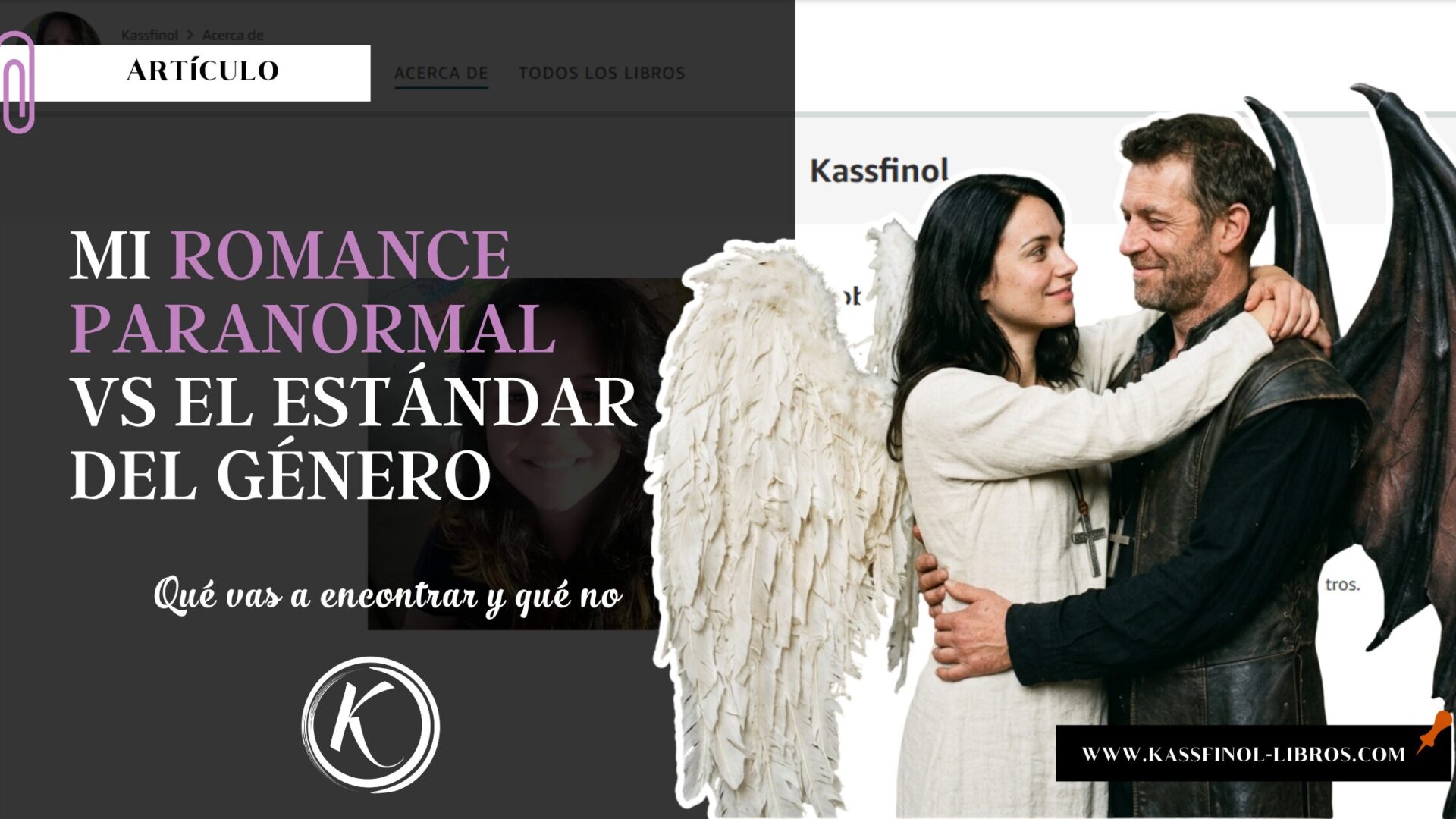 Mi romance paranormal vs el estándar del género