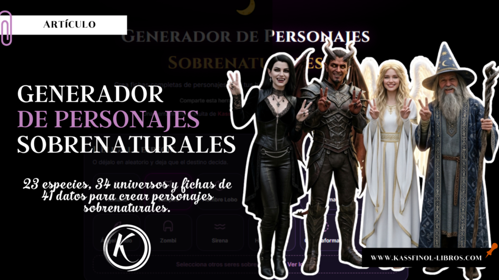 Generador de personajes sobrenaturales